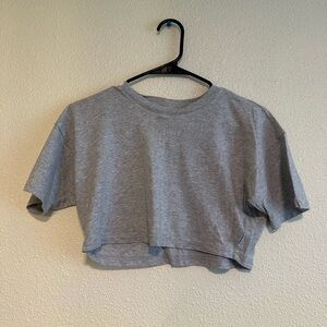 Tna gray crop top 2xs